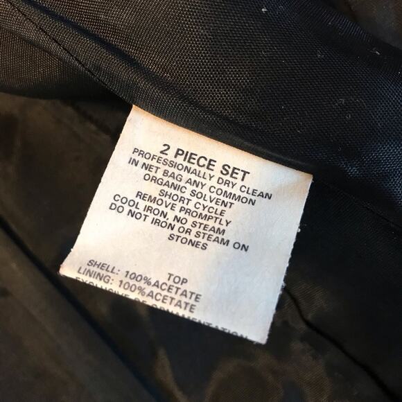 Vintage Y2K Jessica McClintock Gunne Sax Black Satin Rhinestone Corset Bustier - Picture 13 of 13